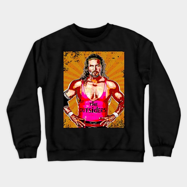 Kevin Nash // Retro Comics Style Crewneck Sweatshirt by Kolovos Comic